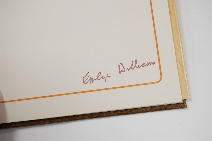 An archive of autographs and signed books relating to Bella Emberg, famed for her work on the Russ Abbot Show, and having originally come from her estate, comprising signatures of mainly television stars of the 1970s, 80